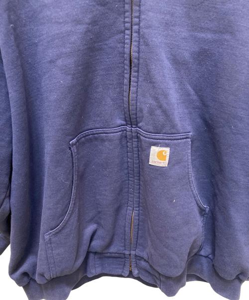 CarHartt（カーハート）CarHartt (カーハート) ジップパーカー ネイビー サイズ:XLの古着・服飾アイテム