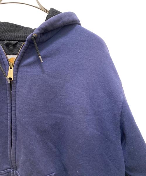 CarHartt（カーハート）CarHartt (カーハート) ジップパーカー ネイビー サイズ:XLの古着・服飾アイテム