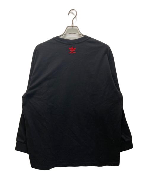 adidas（アディダス）adidas (アディダス) KORN (コーン) コラボグラフィックカットソー ブラック サイズ:2XLの古着・服飾アイテム