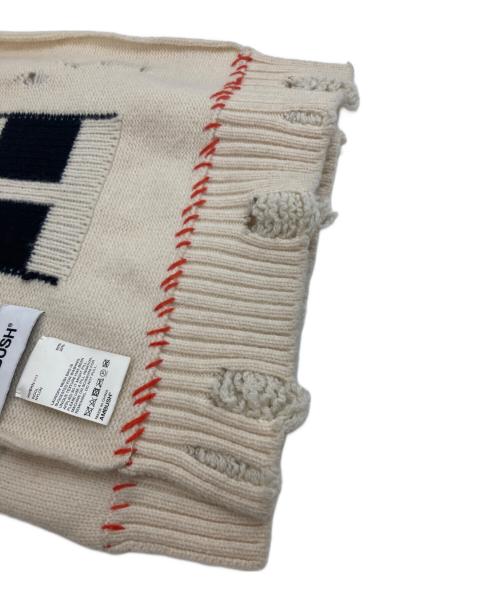 AMBUSH（アンブッシュ）AMBUSH (アンブッシュ) ダメージ加工 HEROES ストール ベージュの古着・服飾アイテム