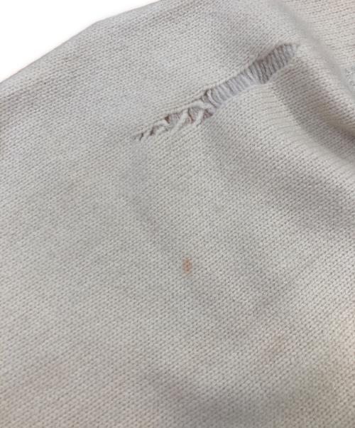 AMBUSH（アンブッシュ）AMBUSH (アンブッシュ) ダメージ加工 HEROES ストール ベージュの古着・服飾アイテム