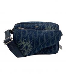 Christian Dior×Denim Tears（クリスチャン ディオール×デニムティアーズ）の古着「サドル 3 in 1 ショルダーバッグ」｜ブルー
