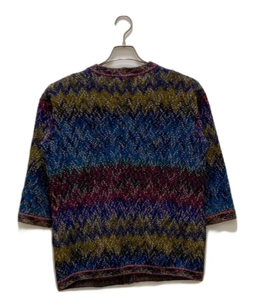 missoni（ミッソーニ）missoni (ミッソーニ) ウールカーディガン マルチカラー サイズ:42の古着・服飾アイテム
