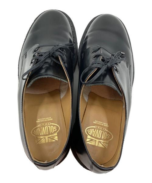 SOLOVAIR（ソロヴェアー）SOLOVAIR (ソロヴェアー) THE 3EVE GIBSON SHOE ブラック サイズ:7の古着・服飾アイテム
