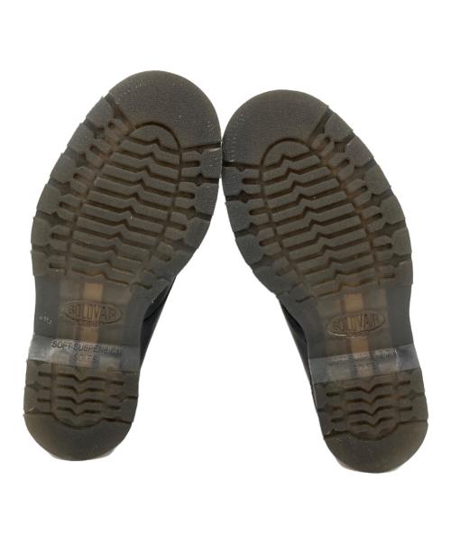 SOLOVAIR（ソロヴェアー）SOLOVAIR (ソロヴェアー) THE 3EVE GIBSON SHOE ブラック サイズ:7の古着・服飾アイテム