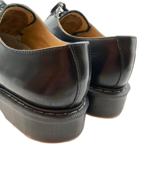 SOLOVAIR（ソロヴェアー）SOLOVAIR (ソロヴェアー) THE 3EVE GIBSON SHOE ブラック サイズ:7の古着・服飾アイテム