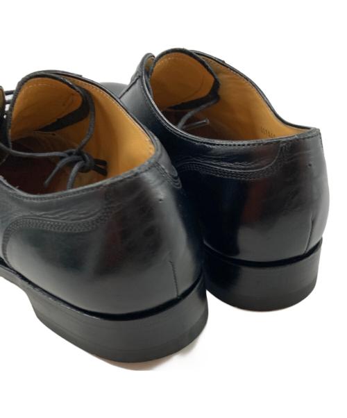 Burberry's（バーバリー）Burberry's (バーバリーズ) 内羽根ストレートチップシューズ ブラック サイズ:25の古着・服飾アイテム