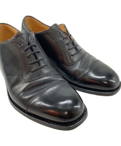 Burberry's（バーバリー）Burberry's (バーバリーズ) 内羽根ストレートチップシューズ ブラック サイズ:25の古着・服飾アイテム