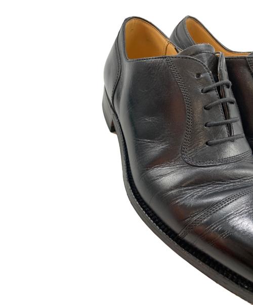 Burberry's（バーバリー）Burberry's (バーバリーズ) 内羽根ストレートチップシューズ ブラック サイズ:25の古着・服飾アイテム