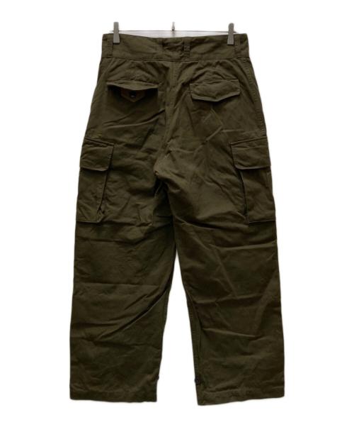 HOUSTON（ヒューストン）HOUSTON (ヒューストン) フランス軍M47パンツ グリーン サイズ:Mの古着・服飾アイテム