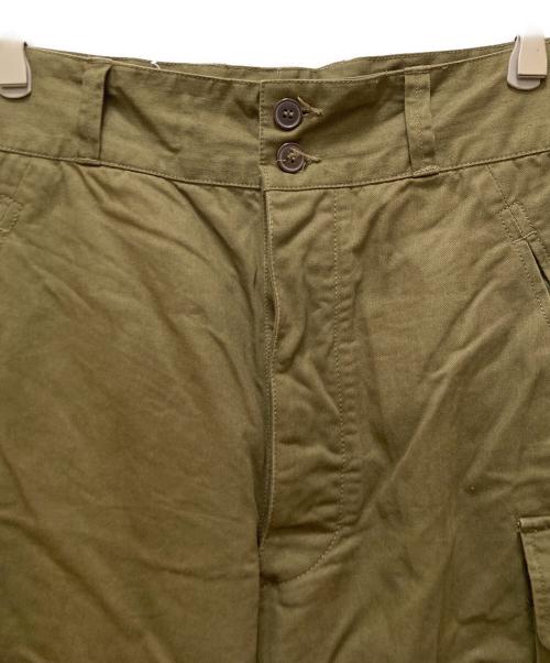 HOUSTON（ヒューストン）HOUSTON (ヒューストン) フランス軍M47パンツ グリーン サイズ:Mの古着・服飾アイテム