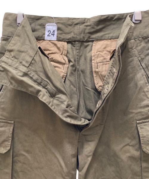 HOUSTON（ヒューストン）HOUSTON (ヒューストン) フランス軍M47パンツ グリーン サイズ:Mの古着・服飾アイテム