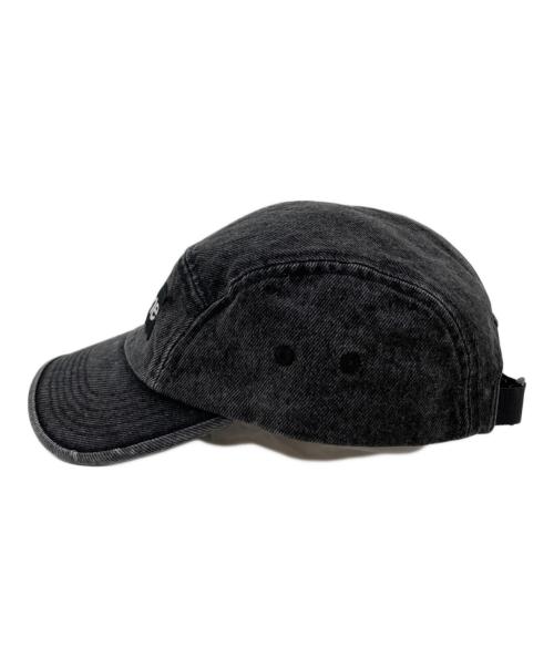 SUPREME（シュプリーム）SUPREME (シュプリーム) ウォッシュブラックデニムキャップ ブラックの古着・服飾アイテム