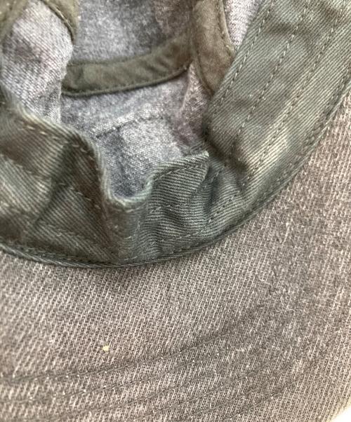 SUPREME（シュプリーム）SUPREME (シュプリーム) ウォッシュブラックデニムキャップ ブラックの古着・服飾アイテム