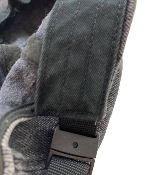 SUPREME（シュプリーム）SUPREME (シュプリーム) ウォッシュブラックデニムキャップ ブラックの古着・服飾アイテム