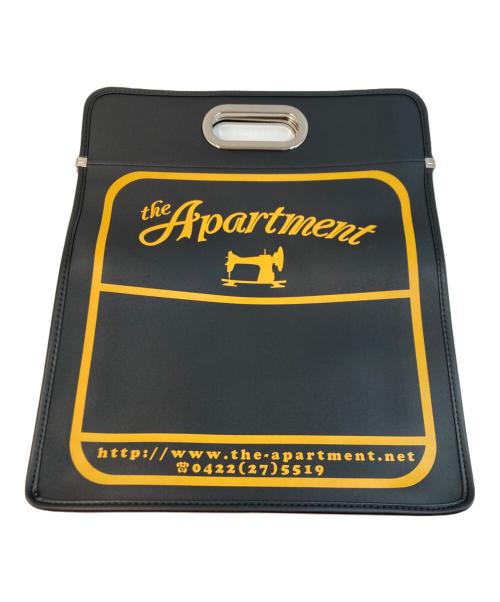 the apartment（ジ アパートメント）the Apartment (ジ アパートメント) diskunion コラボLPキャリングバッグ ブラックの古着・服飾アイテム