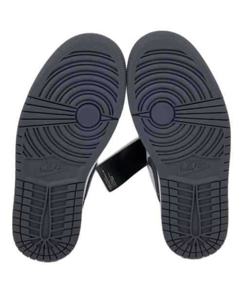 NIKE（ナイキ）NIKE (ナイキ) エアジョーダン１ロウ ホワイト×パープル サイズ:26.5 未使用品の古着・服飾アイテム