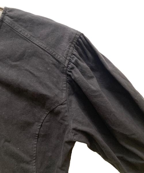 Col Pierrot（コルピエロ）Col Pierrot (コルピエロ) ボリュームスリーブデニムブラウス ブラック サイズ:FREEの古着・服飾アイテム