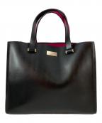 Kate Spadeケイトスペード）の古着「2WAYトートバッグ」｜ブラック×ピンク