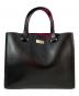 Kate Spade（ケイトスペード）の古着「2WAYトートバッグ」｜ブラック×ピンク
