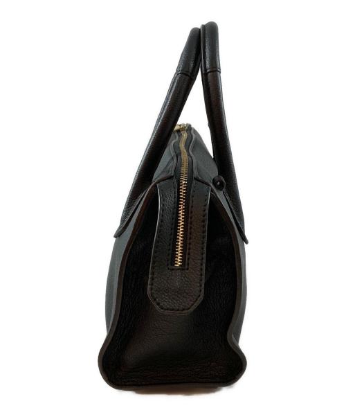 FURLA（フルラ）FURLA (フルラ) 2WAYレザーハンドバッグ ブラックの古着・服飾アイテム