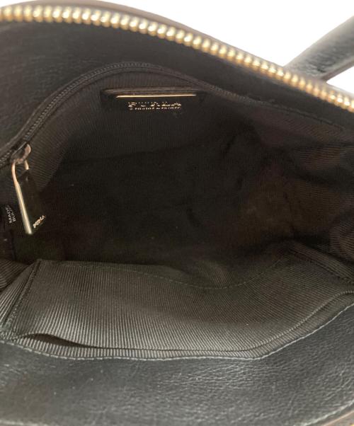 FURLA（フルラ）FURLA (フルラ) 2WAYレザーハンドバッグ ブラックの古着・服飾アイテム