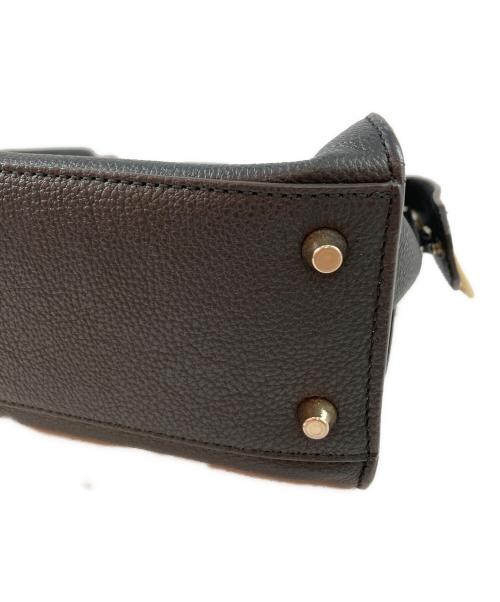 FURLA（フルラ）FURLA (フルラ) 2WAYレザーハンドバッグ ブラックの古着・服飾アイテム