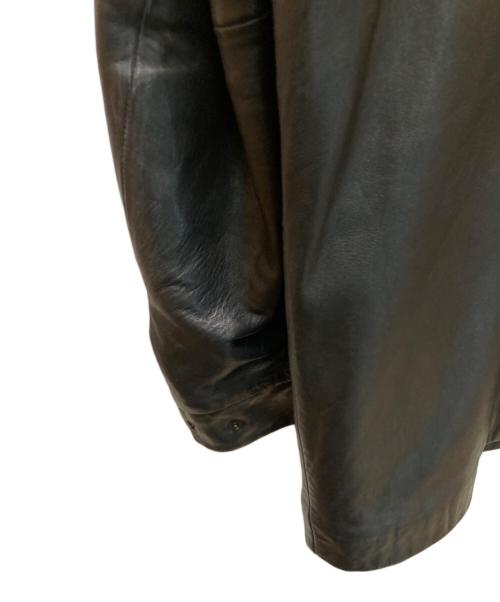 NAUTICA（ノーティカ）NAUTICA (ノーティカ) ヴィンテージカウレザージャケット ブラック サイズ:42の古着・服飾アイテム