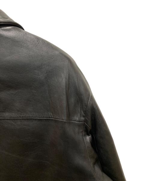 NAUTICA（ノーティカ）NAUTICA (ノーティカ) ヴィンテージカウレザージャケット ブラック サイズ:42の古着・服飾アイテム