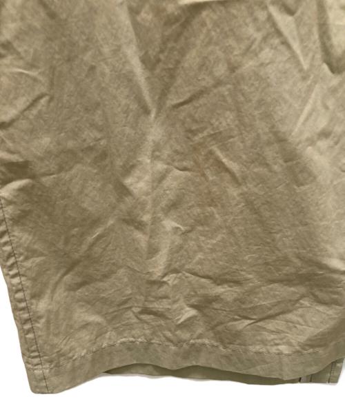 HUMAN WOMAN（ヒューマンウーマン）HUMAN WOMAN (ヒューマンウーマン) コットンナイロンダンプスタンドカラーコート カーキ サイズ:Mの古着・服飾アイテム