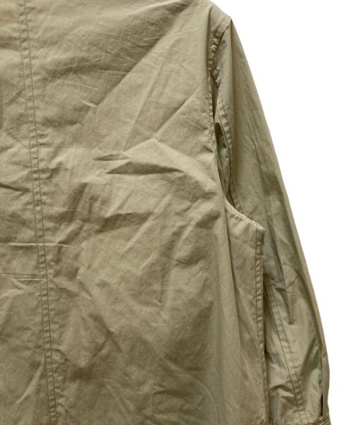 HUMAN WOMAN（ヒューマンウーマン）HUMAN WOMAN (ヒューマンウーマン) コットンナイロンダンプスタンドカラーコート カーキ サイズ:Mの古着・服飾アイテム