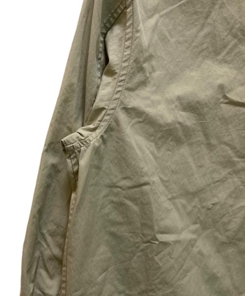 HUMAN WOMAN（ヒューマンウーマン）HUMAN WOMAN (ヒューマンウーマン) コットンナイロンダンプスタンドカラーコート カーキ サイズ:Mの古着・服飾アイテム