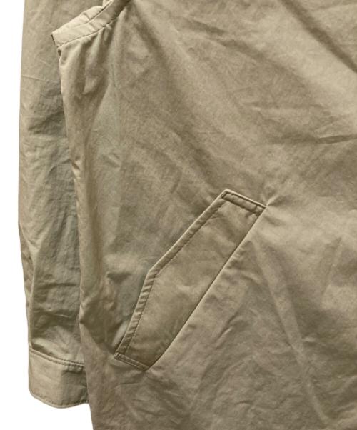 HUMAN WOMAN（ヒューマンウーマン）HUMAN WOMAN (ヒューマンウーマン) コットンナイロンダンプスタンドカラーコート カーキ サイズ:Mの古着・服飾アイテム