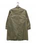 HUMAN WOMAN (ヒューマンウーマン) コットンナイロンダンプスタンドカラーコート カーキ サイズ:M：8000円