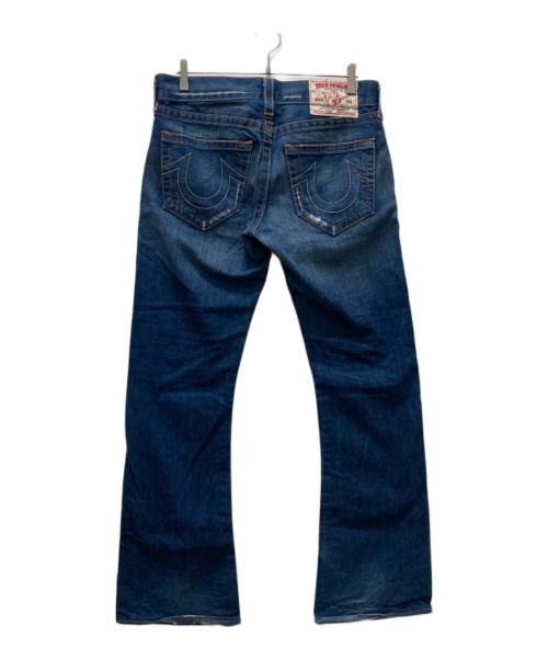 TRUE RELIGION（トゥルー レリジョン）TRUE RELIGION (トゥルー レリジョン) TONY フレアブーツカットデニムパンツ インディゴ サイズ:SIZE 30 33の古着・服飾アイテム