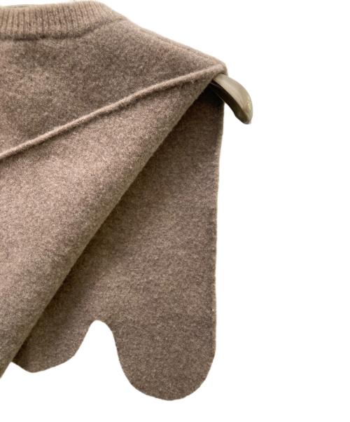 ENFOLD（エンフォルド）ENFOLD (エンフォルド) 圧縮ウールドロップベスト ブラウン サイズ:38の古着・服飾アイテム