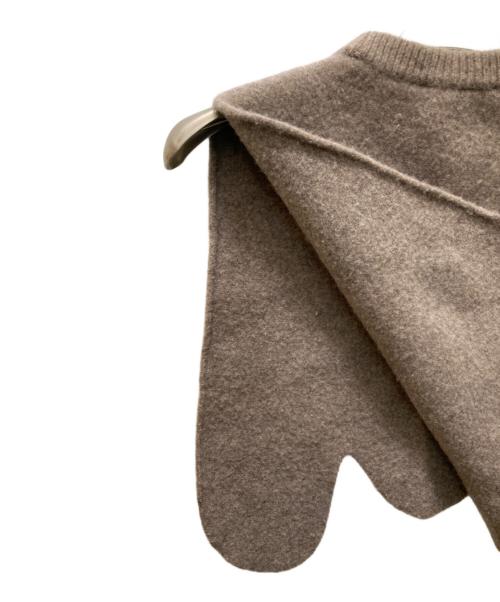 ENFOLD（エンフォルド）ENFOLD (エンフォルド) 圧縮ウールドロップベスト ブラウン サイズ:38の古着・服飾アイテム