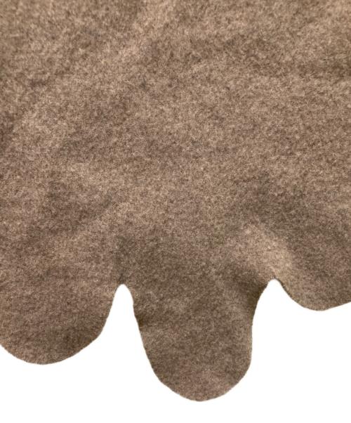 ENFOLD（エンフォルド）ENFOLD (エンフォルド) 圧縮ウールドロップベスト ブラウン サイズ:38の古着・服飾アイテム