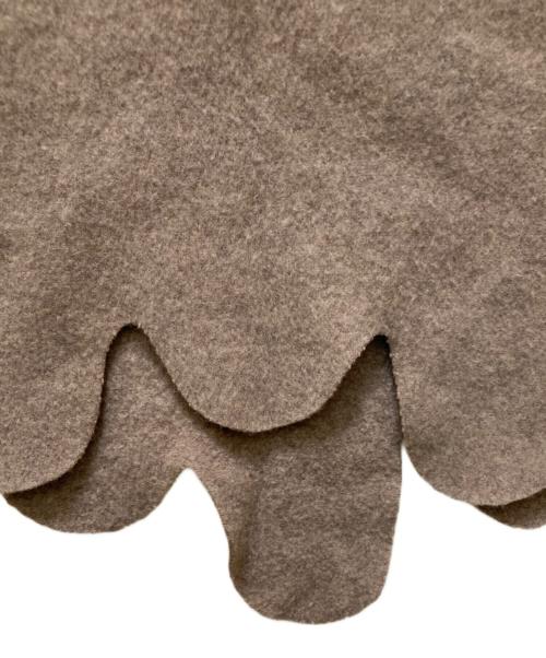 ENFOLD（エンフォルド）ENFOLD (エンフォルド) 圧縮ウールドロップベスト ブラウン サイズ:38の古着・服飾アイテム