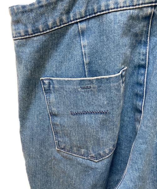 YANUK（ヤヌーク）YANUK (ヤヌーク) 金子綾 (カネコアヤ) コラボデニムオーバーオール インディゴ サイズ:25の古着・服飾アイテム