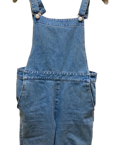 YANUK（ヤヌーク）YANUK (ヤヌーク) 金子綾 (カネコアヤ) コラボデニムオーバーオール インディゴ サイズ:25の古着・服飾アイテム