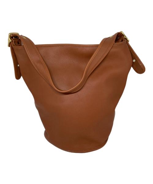 COACH（コーチ）COACH (コーチ) ヴィンテージバケツ型ショルダーバッグ ブラウンの古着・服飾アイテム