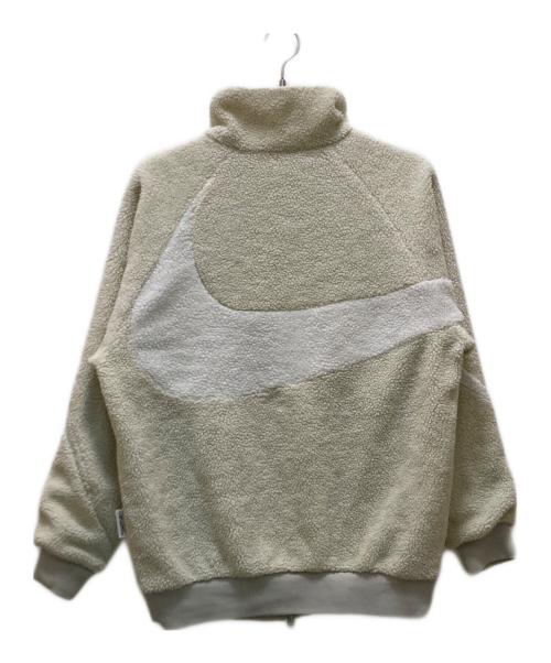 NIKE（ナイキ）NIKE (ナイキ) ビッグスウッシュフルジップジャケット ホワイト サイズ:Mの古着・服飾アイテム