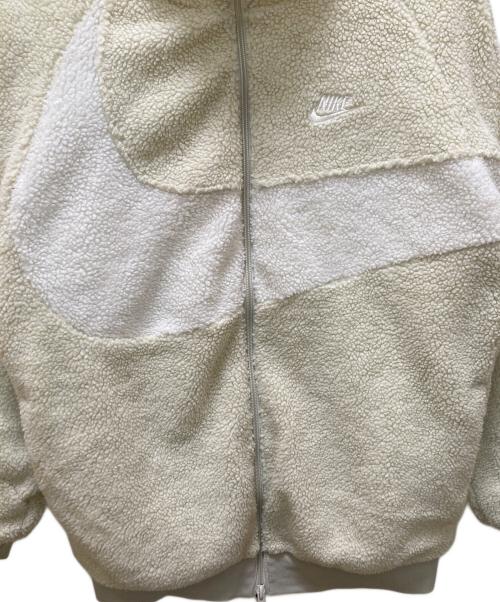 NIKE（ナイキ）NIKE (ナイキ) ビッグスウッシュフルジップジャケット ホワイト サイズ:Mの古着・服飾アイテム