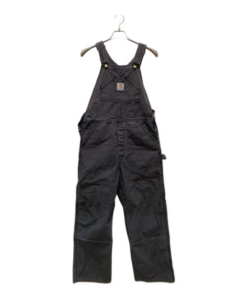 CarHartt（カーハート）CarHartt (カーハート) デニムオーバーオール ブラック サイズ:SIZE 32の古着・服飾アイテム