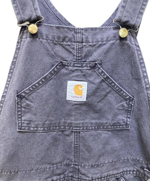 CarHartt（カーハート）CarHartt (カーハート) デニムオーバーオール ブラック サイズ:SIZE 32の古着・服飾アイテム