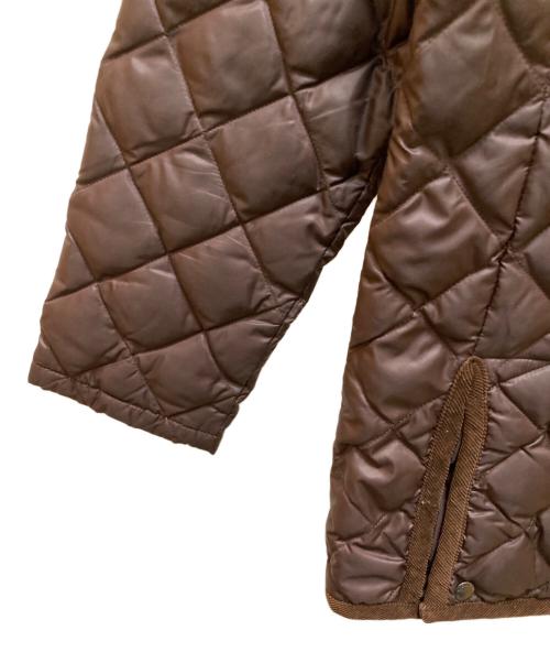 MACKINTOSH PHILOSOPHY（マッキントッシュ フィロソフィー）MACKINTOSH PHILOSOPHY (マッキントッシュ フィロソフィー) キルティングダウンジャケット ブラウン サイズ:38の古着・服飾アイテム