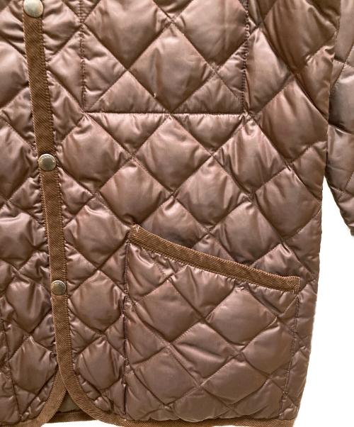 MACKINTOSH PHILOSOPHY（マッキントッシュ フィロソフィー）MACKINTOSH PHILOSOPHY (マッキントッシュ フィロソフィー) キルティングダウンジャケット ブラウン サイズ:38の古着・服飾アイテム