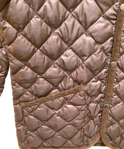 MACKINTOSH PHILOSOPHY（マッキントッシュ フィロソフィー）MACKINTOSH PHILOSOPHY (マッキントッシュ フィロソフィー) キルティングダウンジャケット ブラウン サイズ:38の古着・服飾アイテム