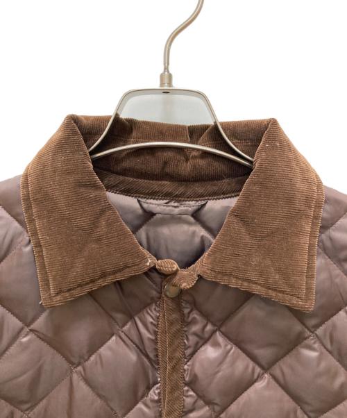 MACKINTOSH PHILOSOPHY（マッキントッシュ フィロソフィー）MACKINTOSH PHILOSOPHY (マッキントッシュ フィロソフィー) キルティングダウンジャケット ブラウン サイズ:38の古着・服飾アイテム